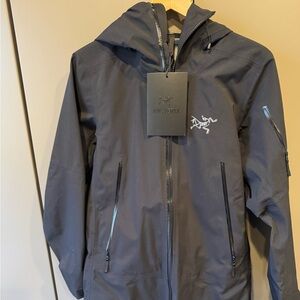 NEW WOMEN'S ARCTERYX SENTINEL JACKET, BLACK, SIZE XS